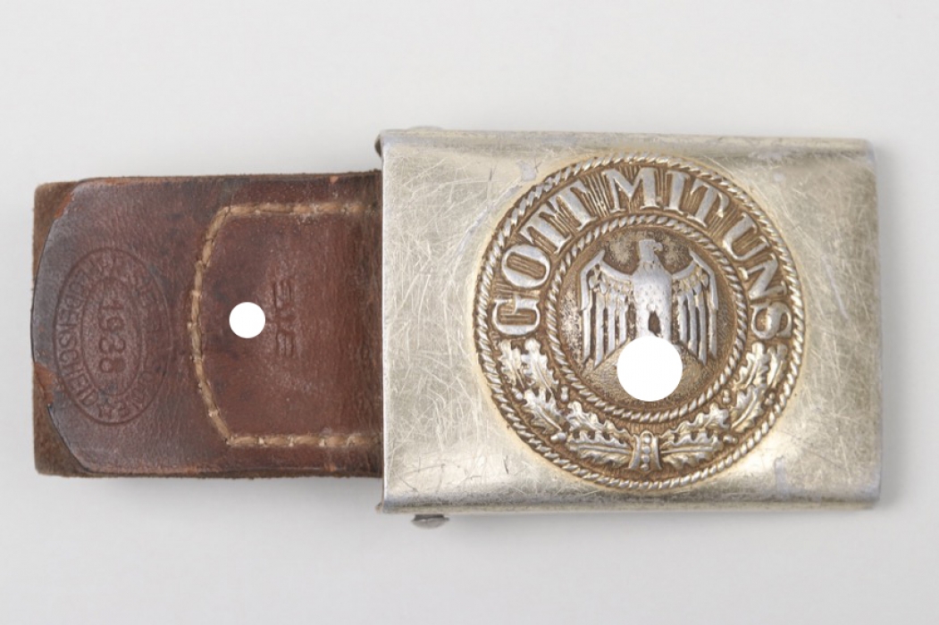 Kriegsmarine EM/NCO buckle with tab - R.S.&S.