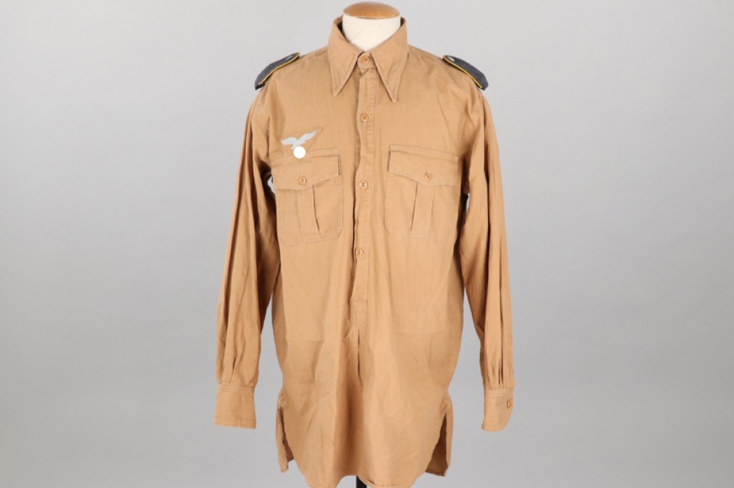 Luftwaffe tropical shirt with shoulder boards - 1940