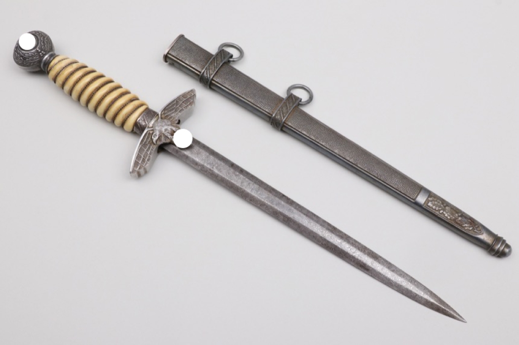 Luftwaffe  officer's dagger "Krebs" - Damascus blade