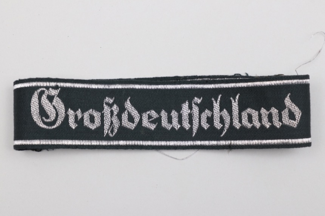 "GROßDEUTSCHLAND" parade cuff title