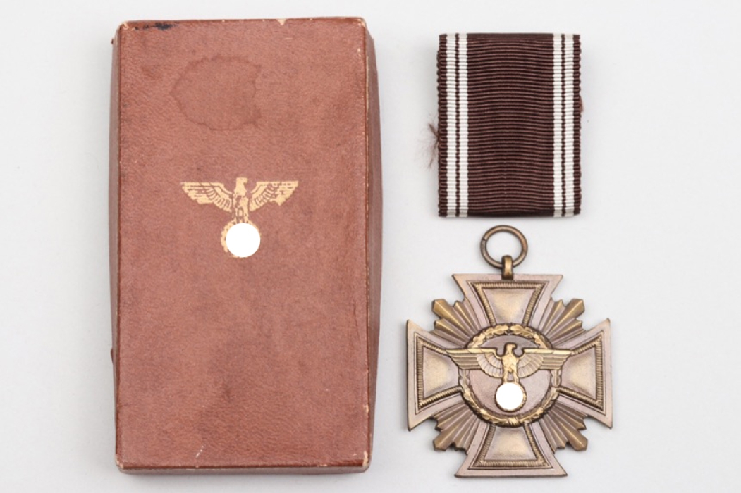 NSDAP Long Service Award in bronze in case