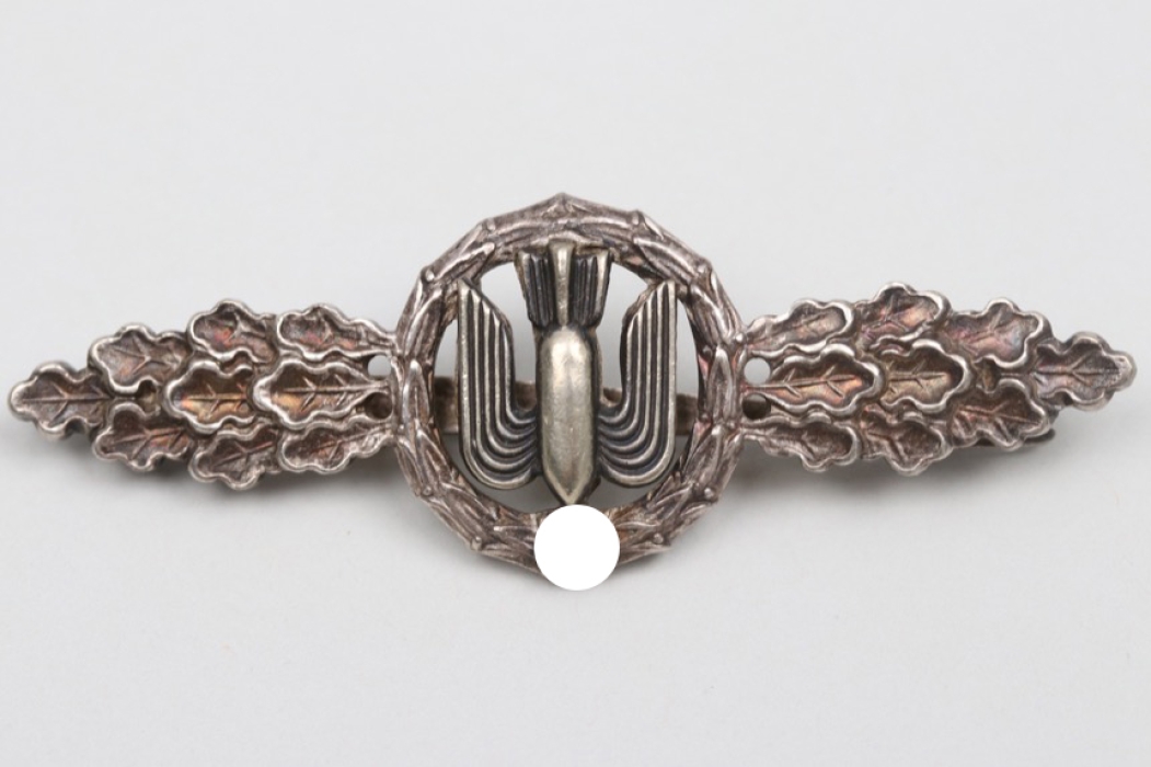 Engstler, Karl - Squadron Clasp in silver for Kampfflieger (engraved)