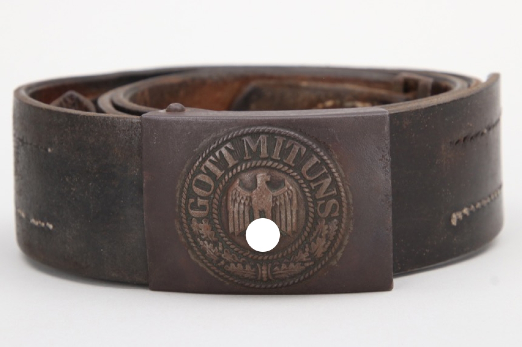 Heer EM/NCO field belt & buckle