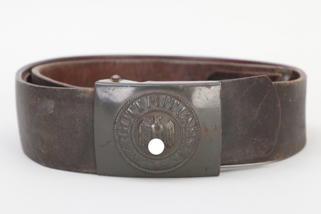 Heer EM/NCO field belt and buckle