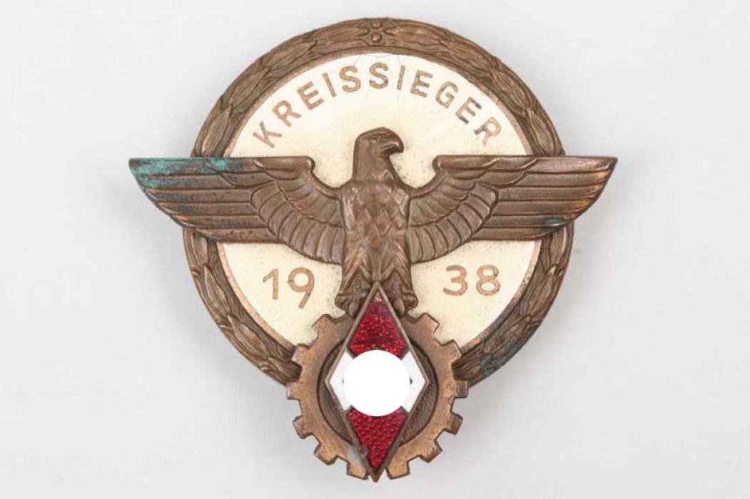 1938 Kreissieger Badge - G. Brehmer