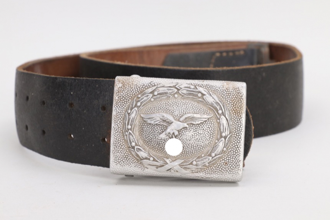 SS-Hauf. Lösch - Luftwaffe EM/NCO buckle & belt