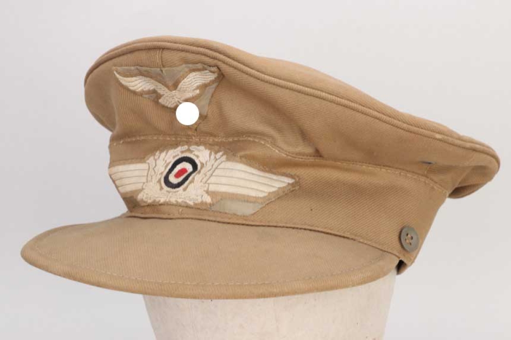 Luftwaffe tropical "Hermann Meyer" visor cap - officer