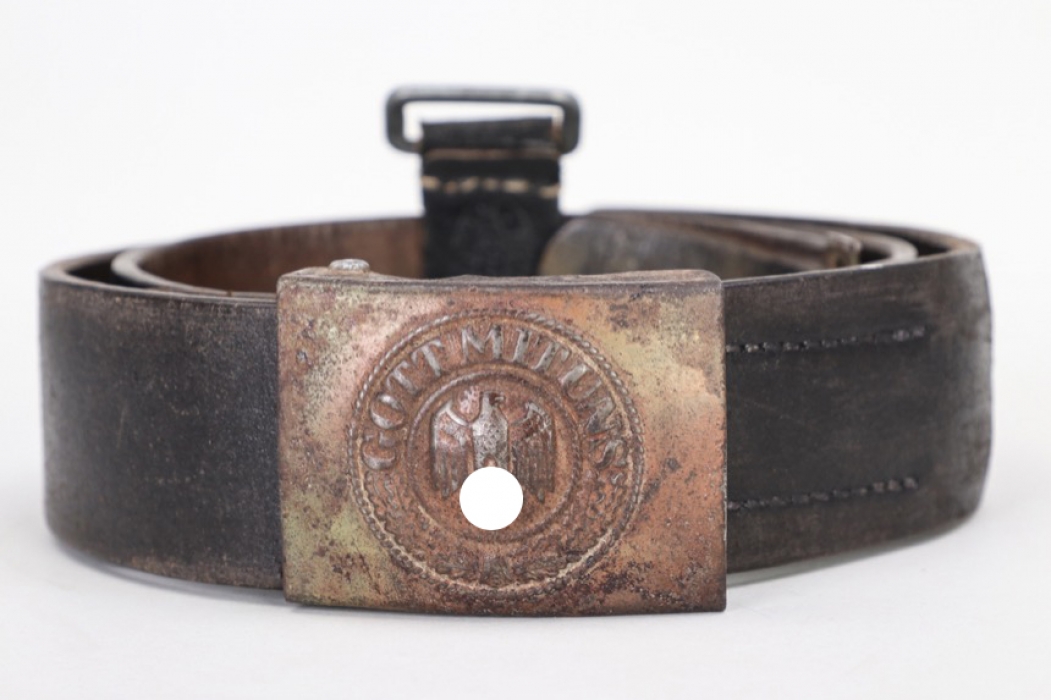 Heer field buckle & belt EM/NCO - BSW