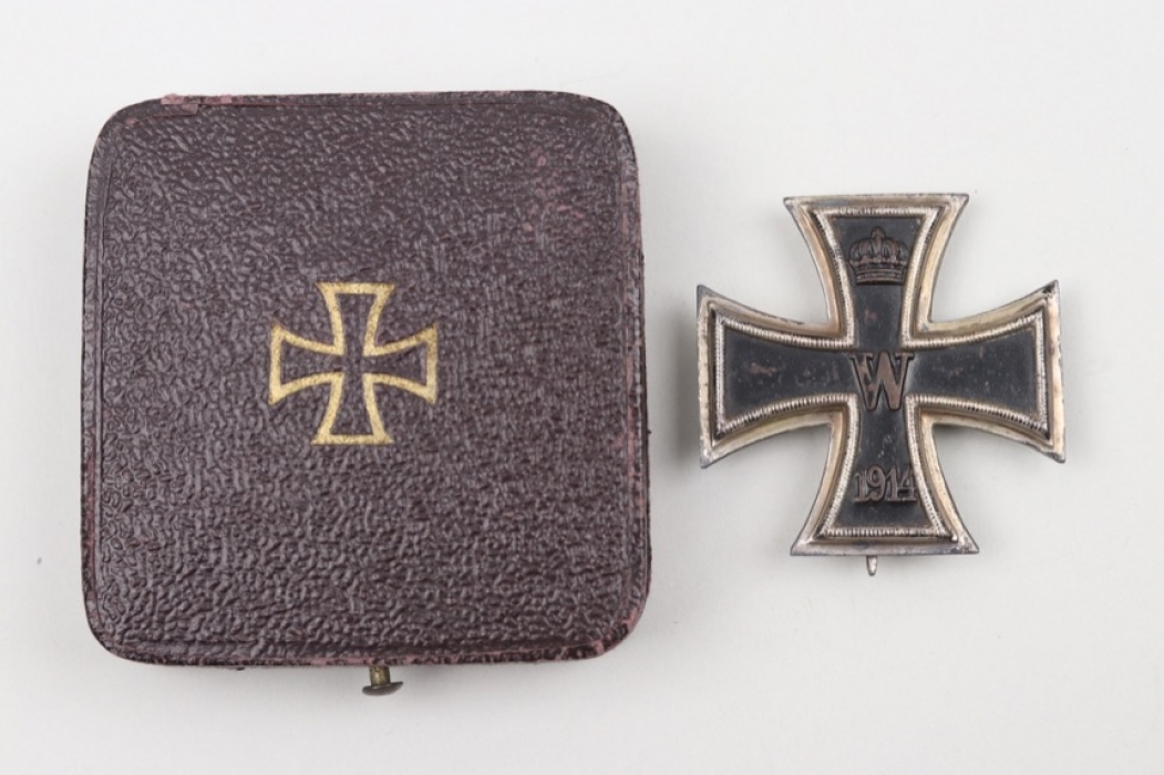 1914 Iron Cross 1st Class in case - KO