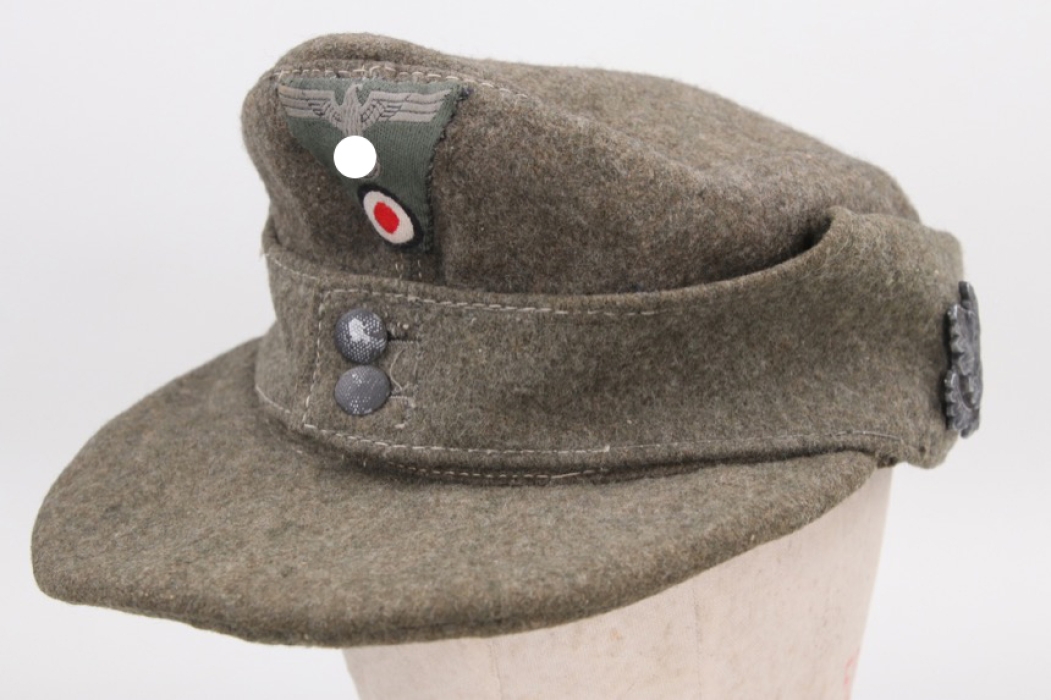 Heer M43 field cap EM/NCO - Jäger (1944)