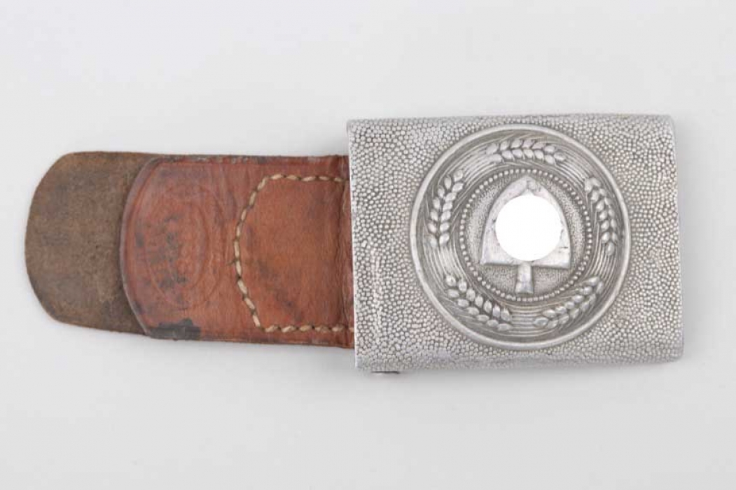 RAD EM/NCO buckle with leather tab - Brahm