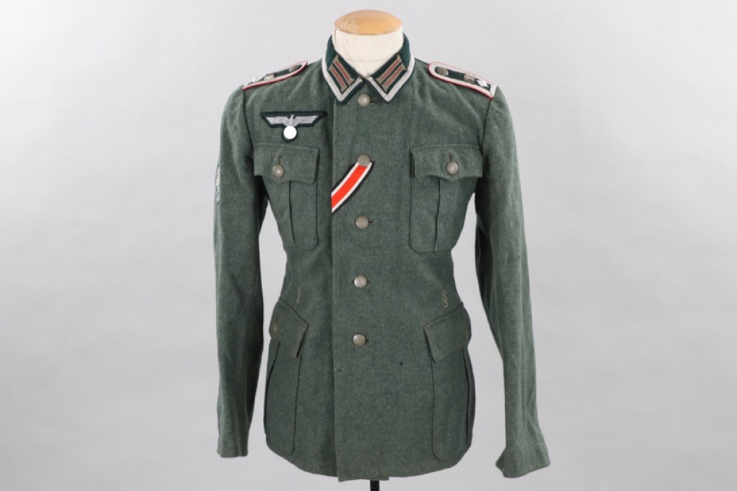 Heer M36 Geb.Art.Rgt.118 field tunic - Feldwebel