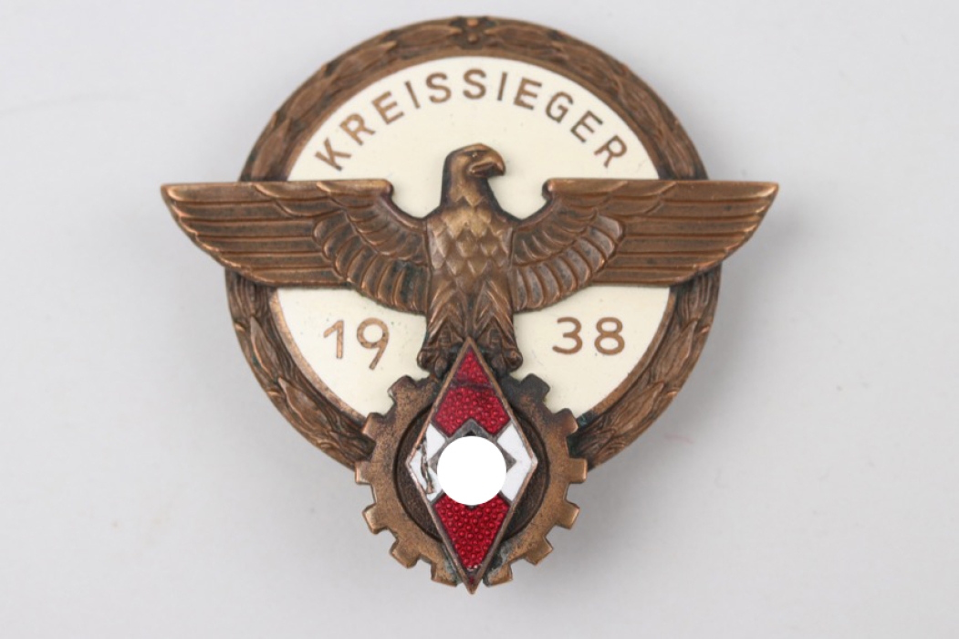 1938 Kreissieger Badge - G. Brehmer