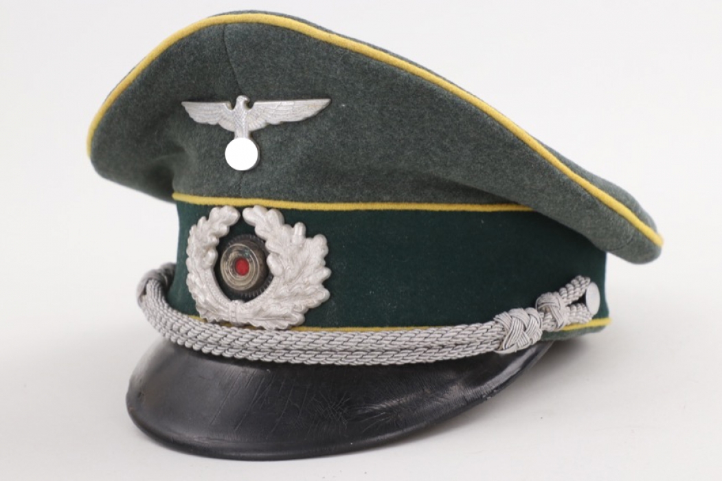 Heer Nachrichten officer's visor cap