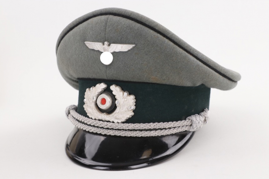 Heer Pionier officer's visor cap