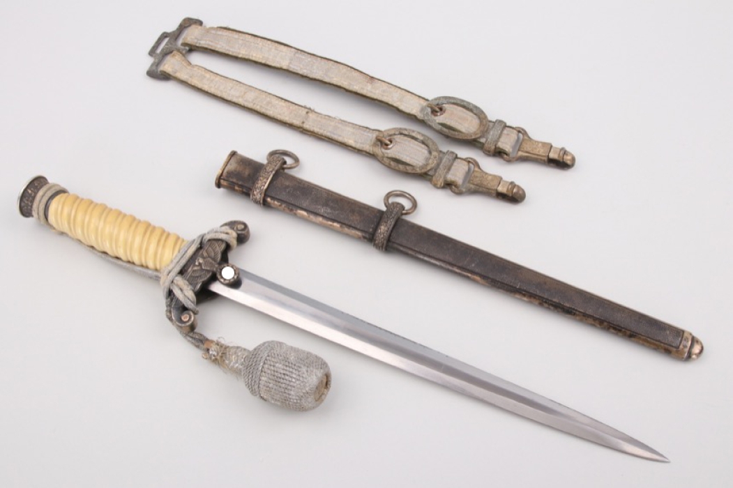 M35 Heer officer's dagger + hanger + portepee - PUMA