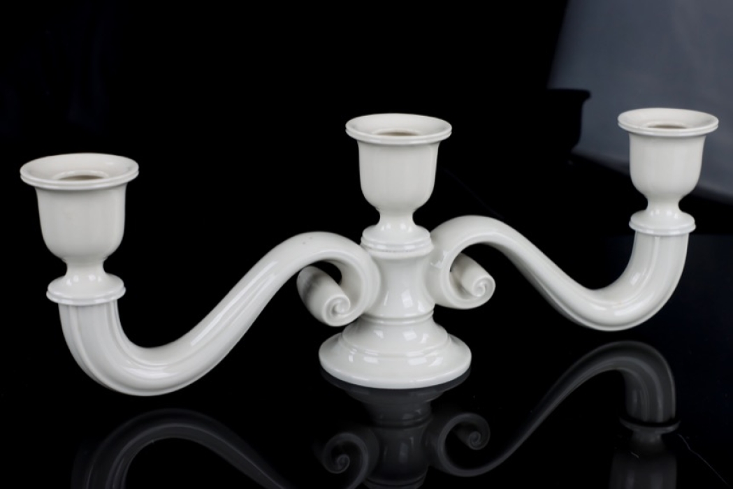 Allach porcelain No.87 - Candle holder, 3 candles Karl Diebitsch