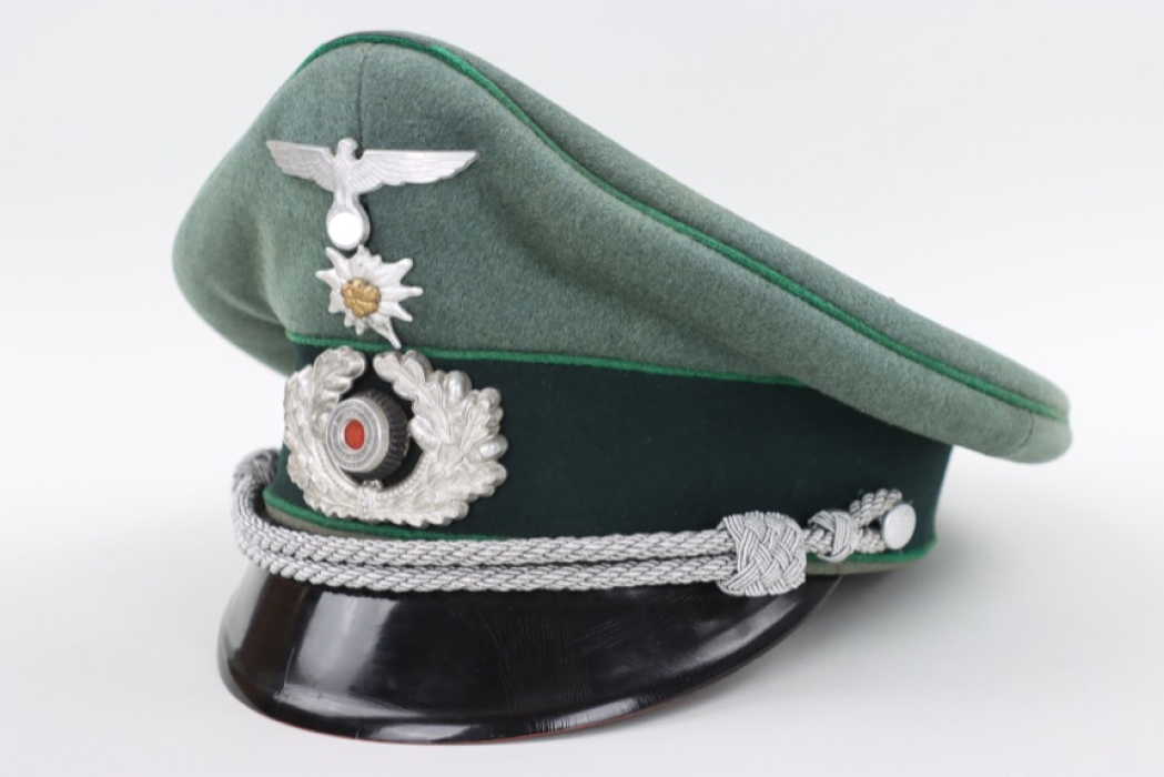 Heer Gebirgsjäger visor cap for officers