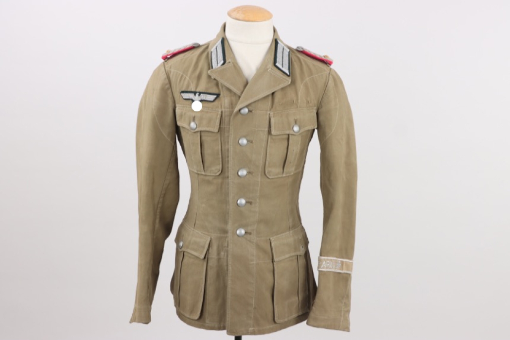 Heer Afrikakorps M40 tropical field tunic - Generalstab