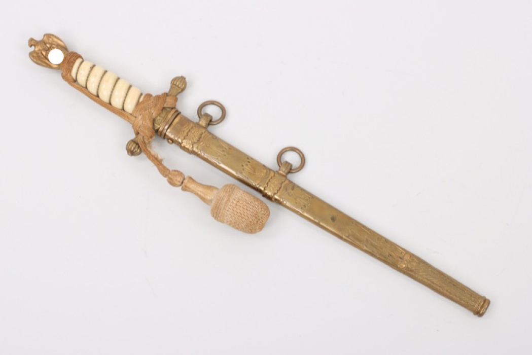 M38 Kriegsmarine officer's dagger with portepee - Eickhorn