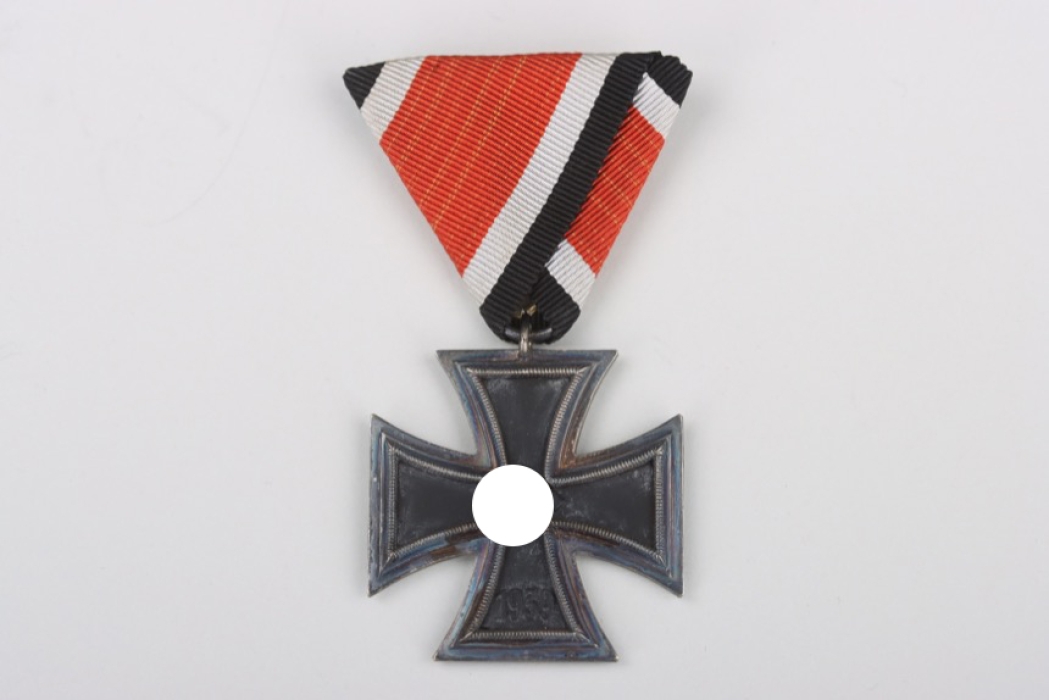 1939 Iron Cross 2nd Class on the Austrian triangular ribbon