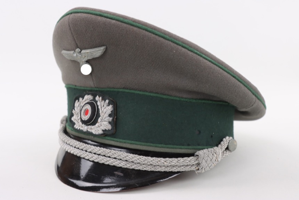 Heer civil servant's visor cap for officers