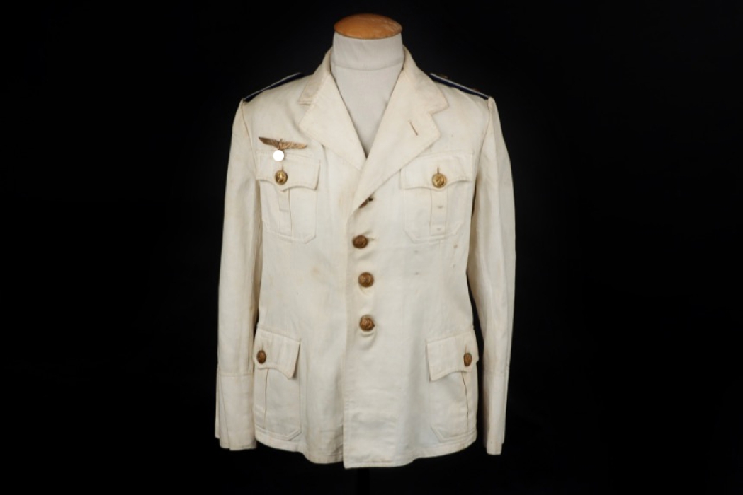 Kriegsmarine white summer tunic - Oberleutnant