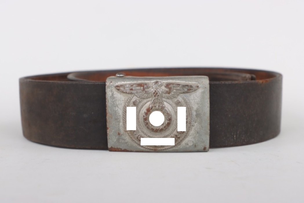 Waffen-SS EM/NCO buckle with belt