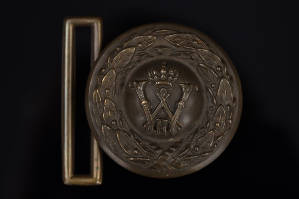 Friedrich Stolzenburg - Prussia buckle "W II" (officer)