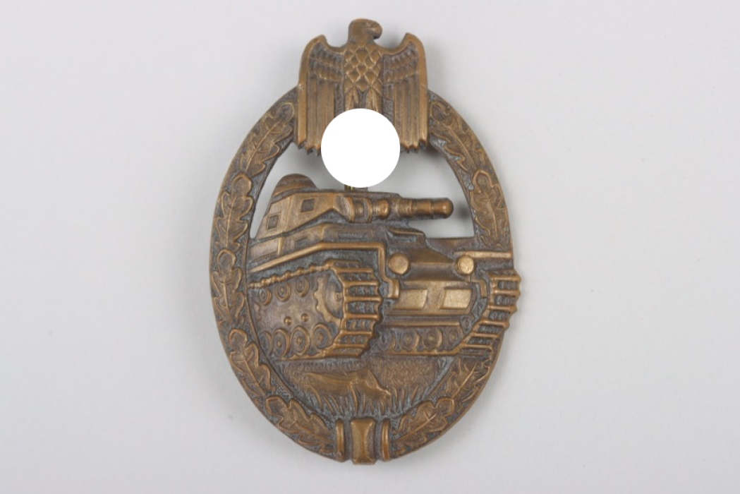 Tank Assault Badge in Bronze "Wurster"