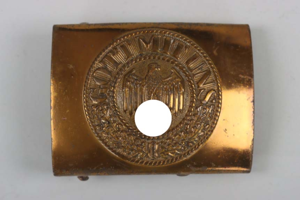 Kriegsmarine EM/NCO buckle "Gott mit uns" - C.T.D. 1942