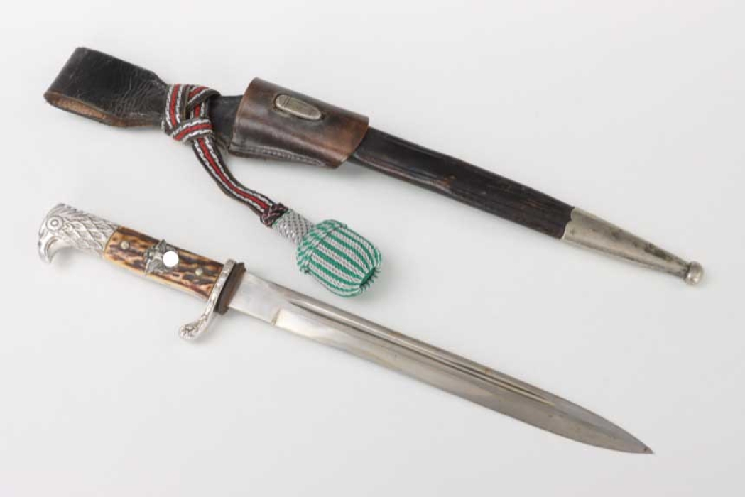 Police dress bayonet with frog and portepee - Eickhorn