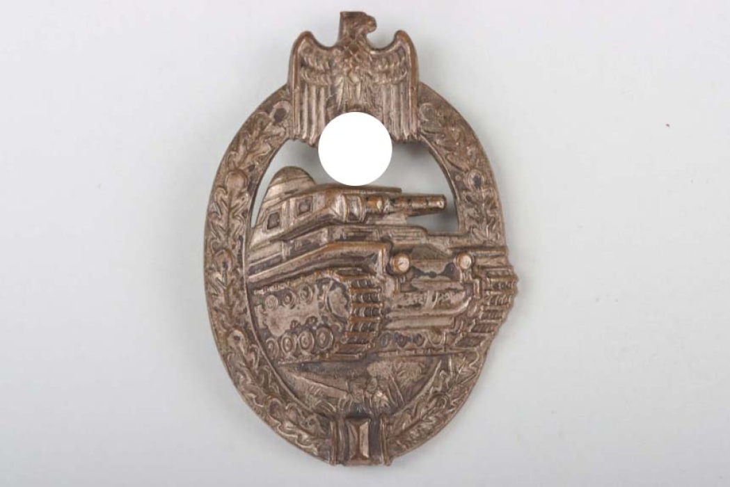 Tank Assault Badge in Silver "A.Scholze"