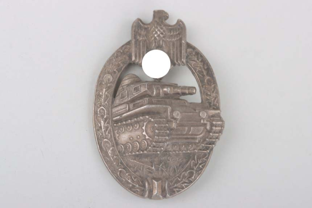 Tank Assault Badge in Silver "A. Scholze"