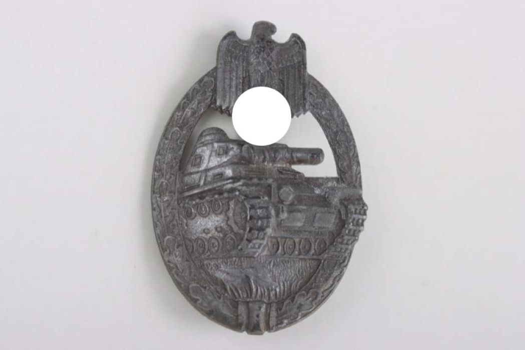 Tank Assault Badge in Bronze "K.Wurster"