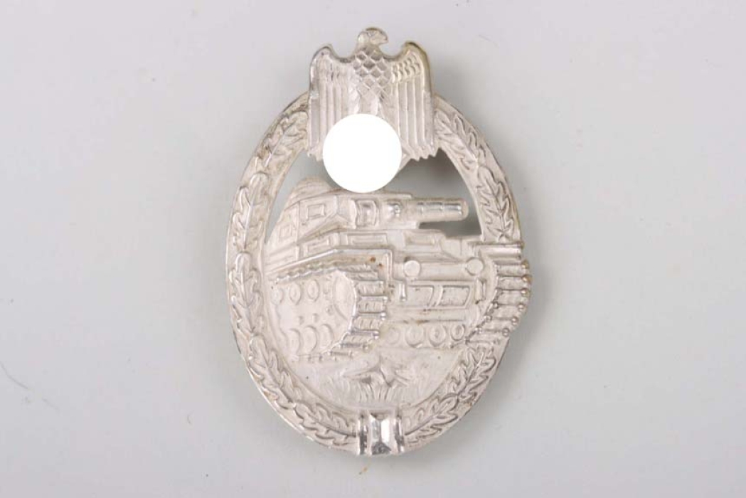 Tank Assault Badge in Silver "O. Schickle"