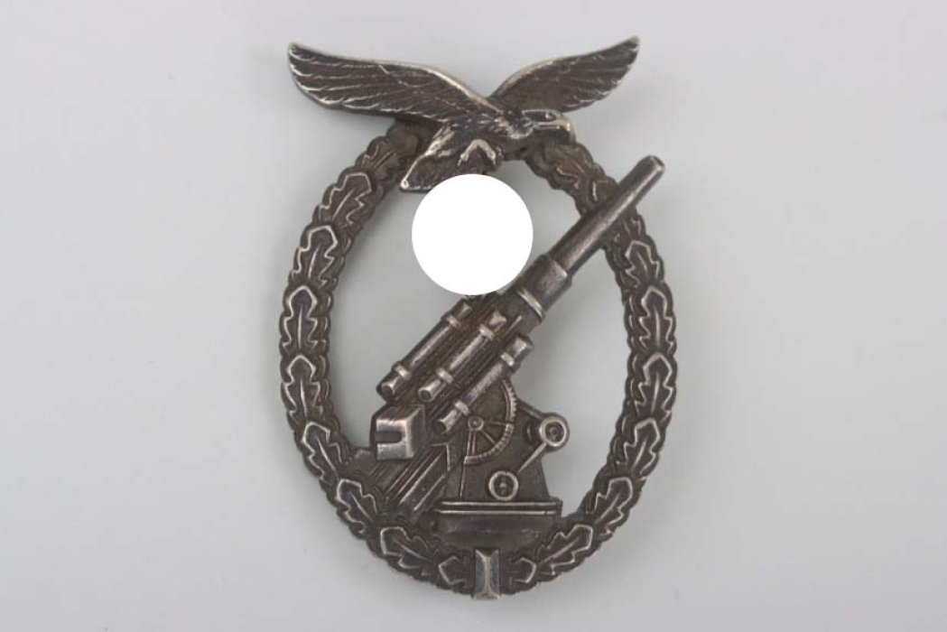 Luftwaffe Flak Badge - Brehmer (tombak)