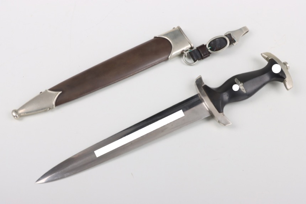 Early M33 SS Service Dagger "ex Ernst Röhm" with hanger - Eickhorn