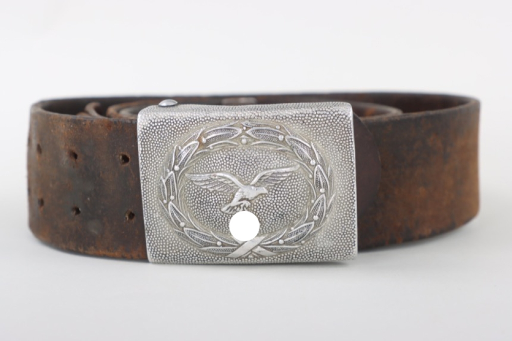 Luftwaffe EM/NCO field buckle with belt - FR