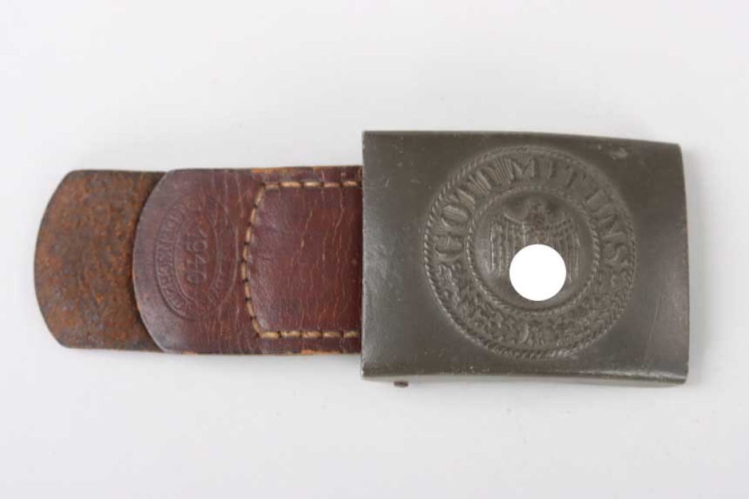 Heer field buckle "Gott mit uns" (EM/NCO) - Ernst Schneider