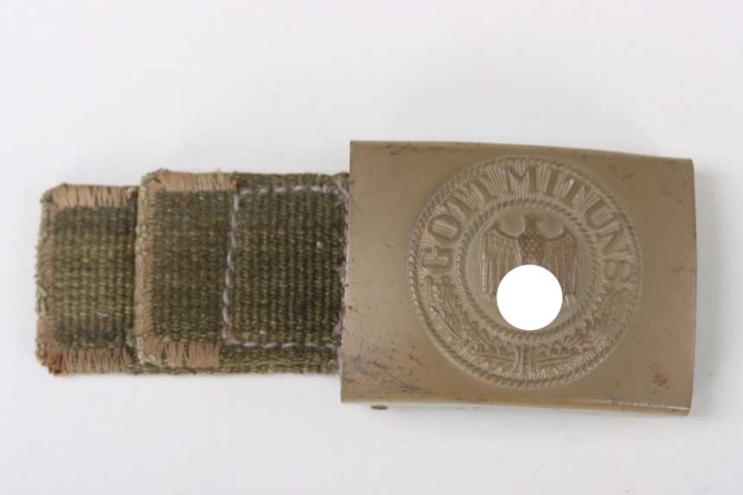 Heer field buckle "Gott mit uns" (EM/NCO) - Bernhard Haarmann 