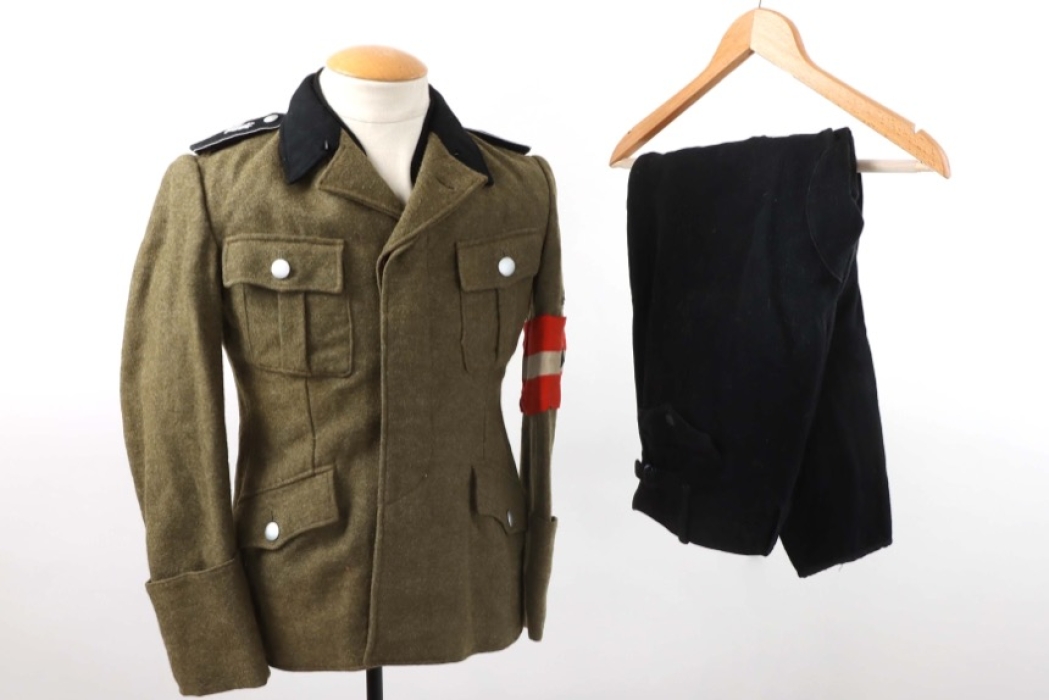 HJ Feuerwehrschar tunic - Oberbannführer "Süd Baden"