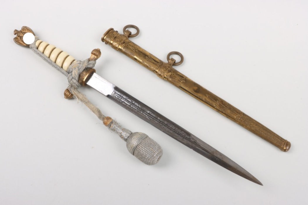 M38 Kriegsmarine officer's dagger with portepee - Eickhorn