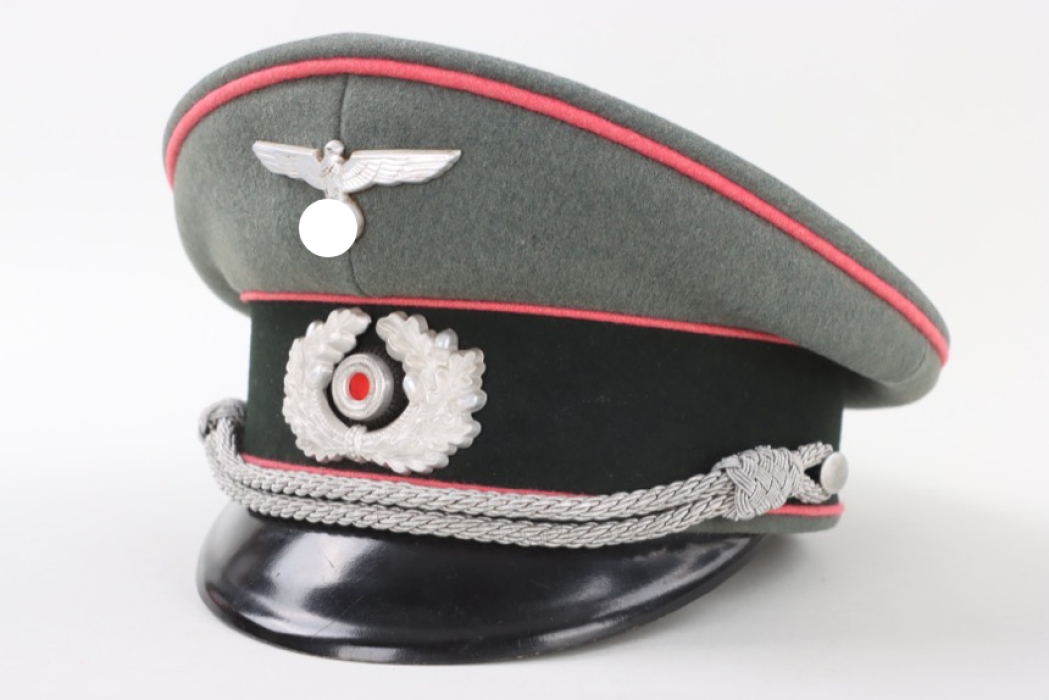 Heer Panzer visor cap for officers