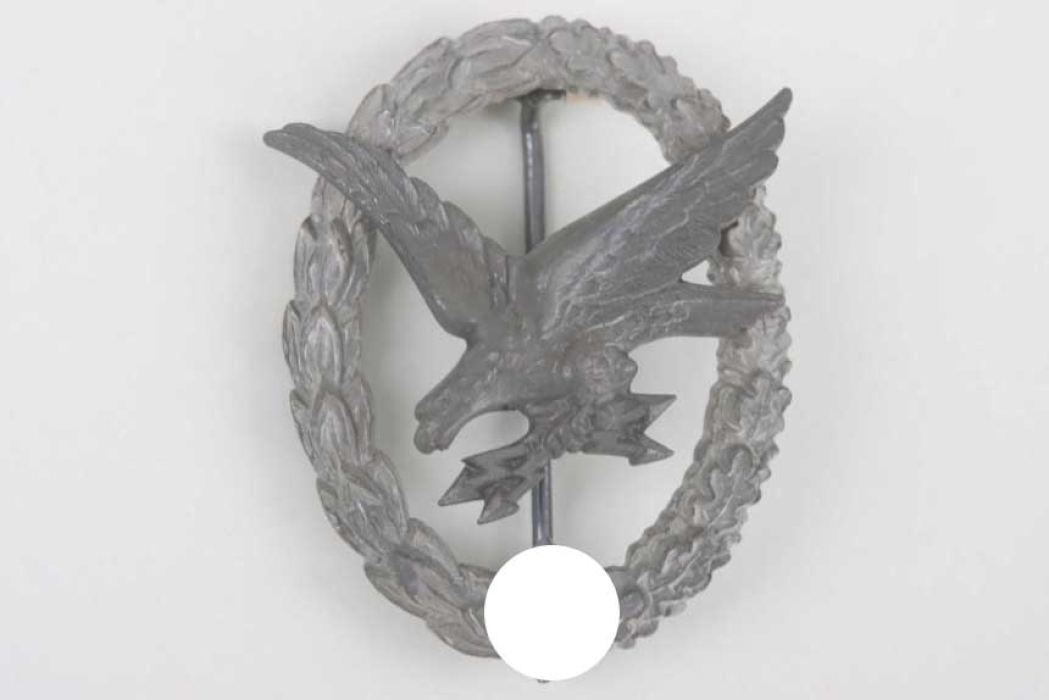 Air Gunner & Flight Engineer Badge with Lightning Bolts "Deumer"