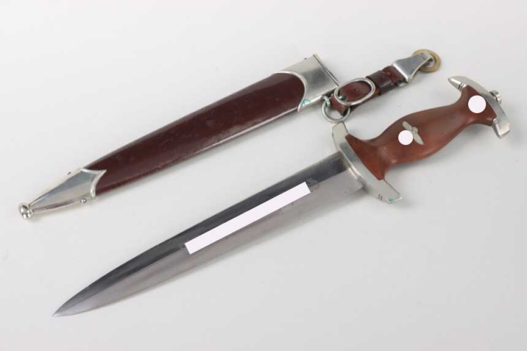 Early M33 SA Service Dagger "Nordmark-Treffen" (P) with hanger - Völker