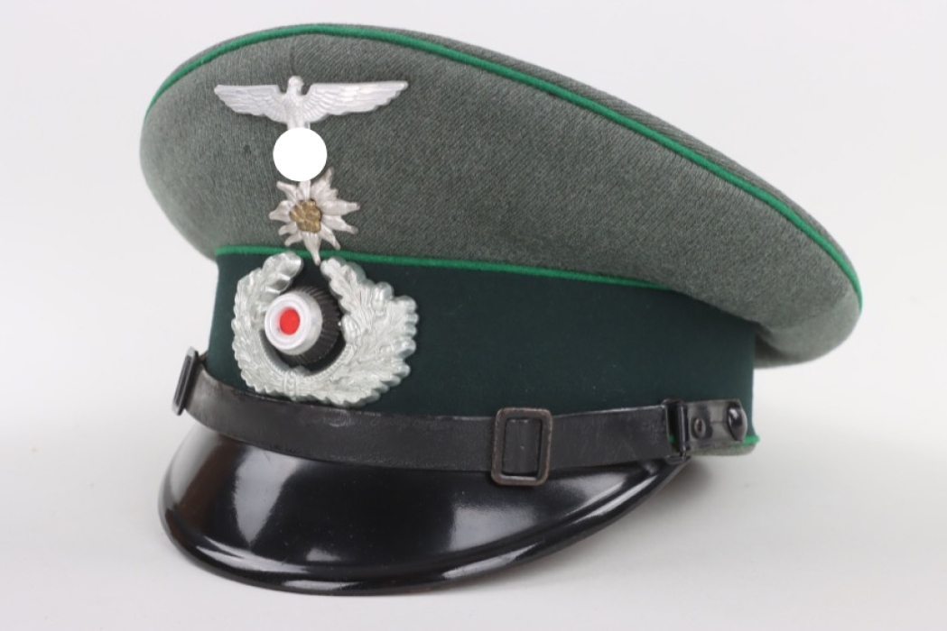 Heer 15. Geb. Jg. Rgt. 139 visor cap EM/NCO