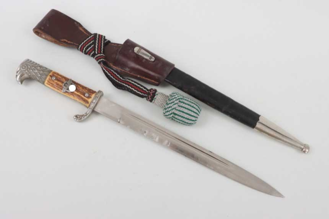 Police bayonet with frog and portepee - Eickhorn