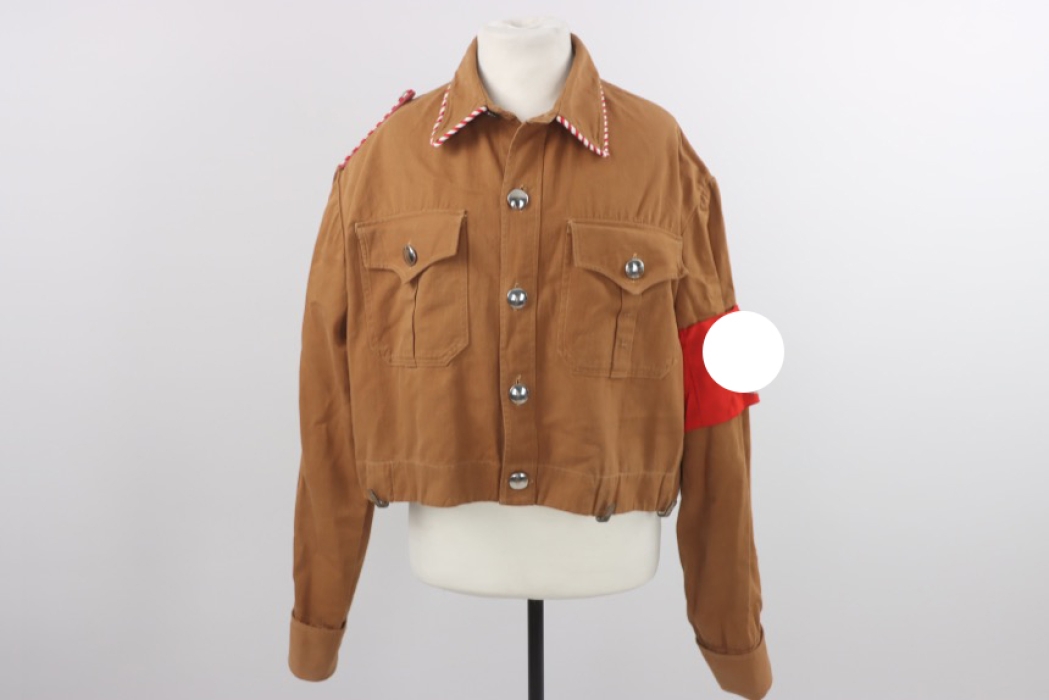 SA service shirt (brown shirt) - SA-Gruppe Südmark