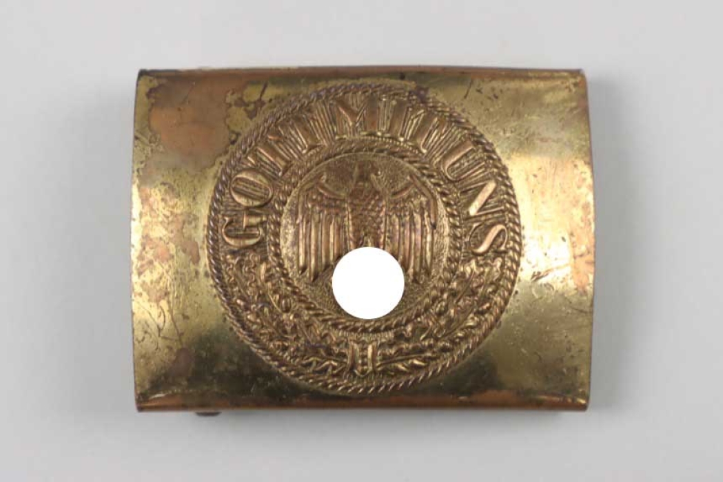 Kriegsmarine buckle "Gott mit uns" (EM/NCO) - C.T.D.